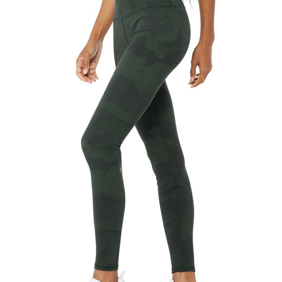 ALO Yoga Pants - ALO High Waisted Camo Vapor Leggings
